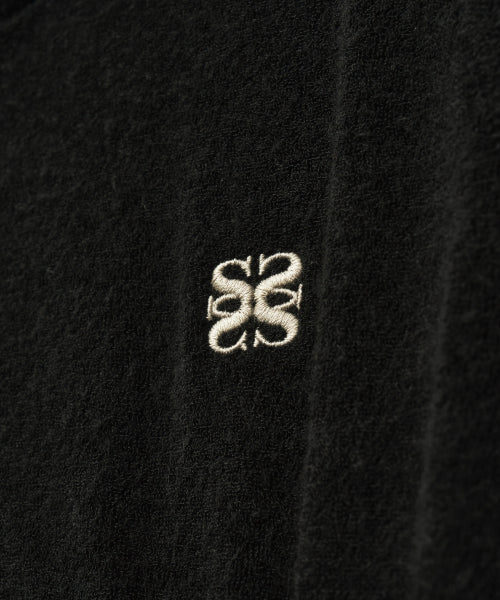 (W) Lawton Terry Track Zip-up Jacket Black