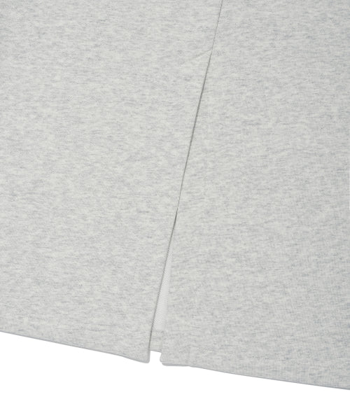 Women's sweat skirt oatmeal