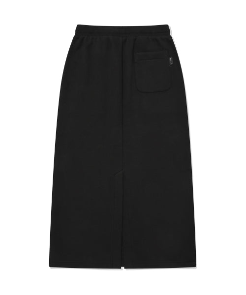 Women's sweat skirt black