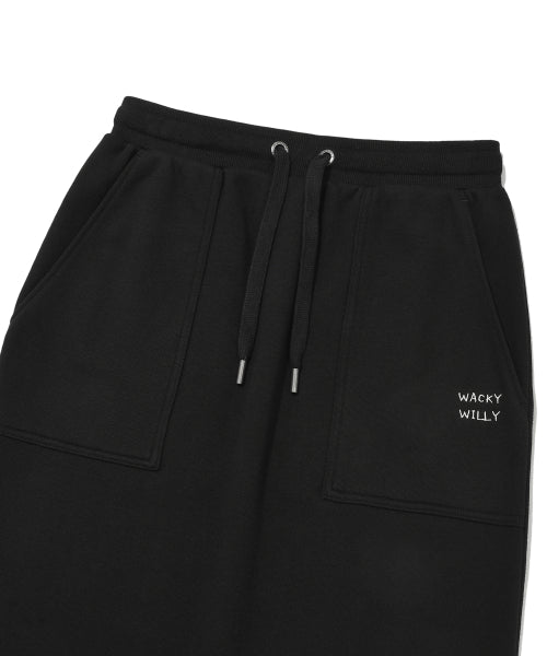 Women's sweat skirt black