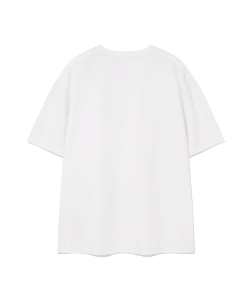 Kiki Lily Double Wappen Short-Sleeved T-Shirt White