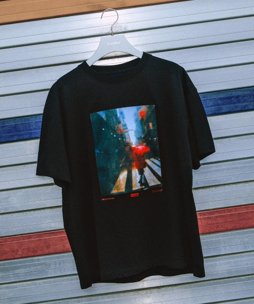 [YOSIGO] URBAN RAINSCAPE T-SHIRT