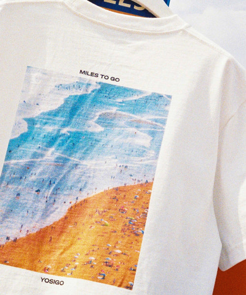 [YOSIGO] SAND & WAVE T-SHIRT