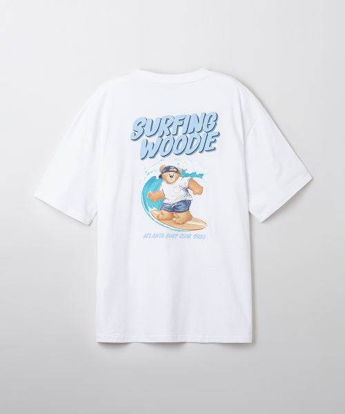 [COOL] (Woody) SURFING Short-sleeved T-shirt_SPRPF37C60