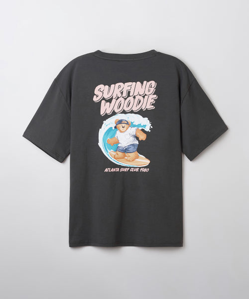 [COOL] (Woody) SURFING Short-sleeved T-shirt_SPRPF37C60