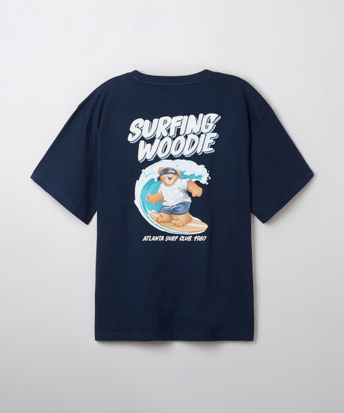 [COOL] (Woody) SURFING Short-sleeved T-shirt_SPRPF37C60