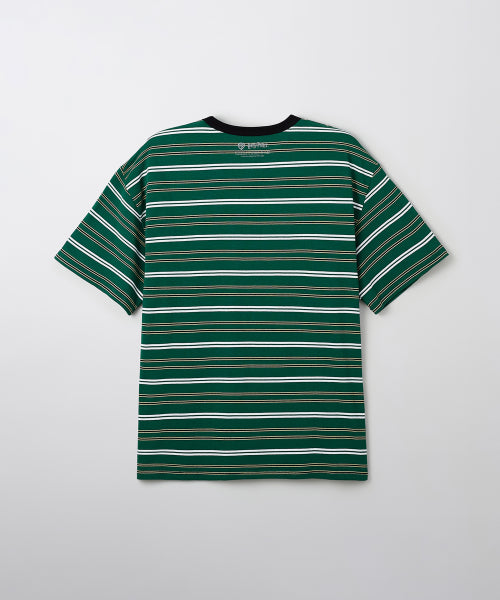 [Harry Potter] Stripe Short-Sleeved T-shirt (GREEN)_SPRLF37U18