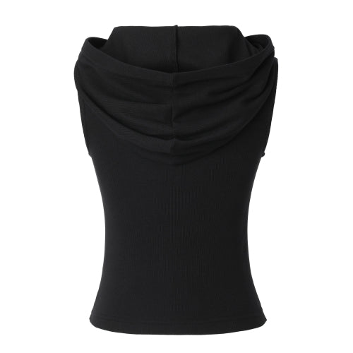 Vintage Hood Sleeveless (black)