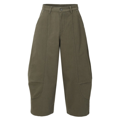 Cotton Balloon Pants (khaki)