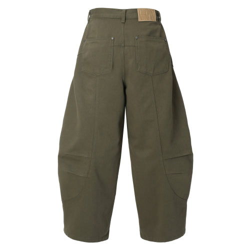 Cotton Balloon Pants (khaki)