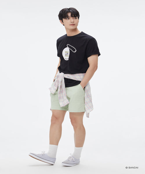 [Damagoch] Short-sleeved T-shirt (BLACK)_SPRLF38U03