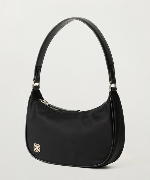 Mini Hobo Shoulder Bag Black