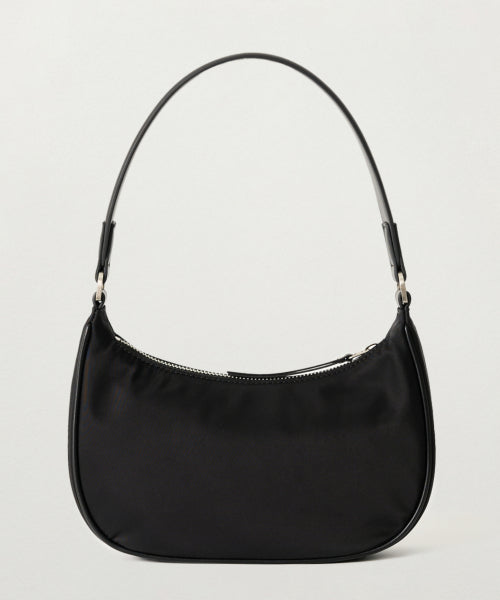 Mini Hobo Shoulder Bag Black