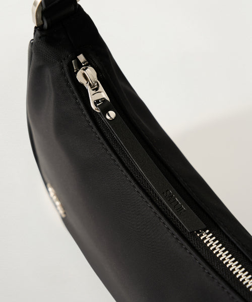 Mini Hobo Shoulder Bag Black