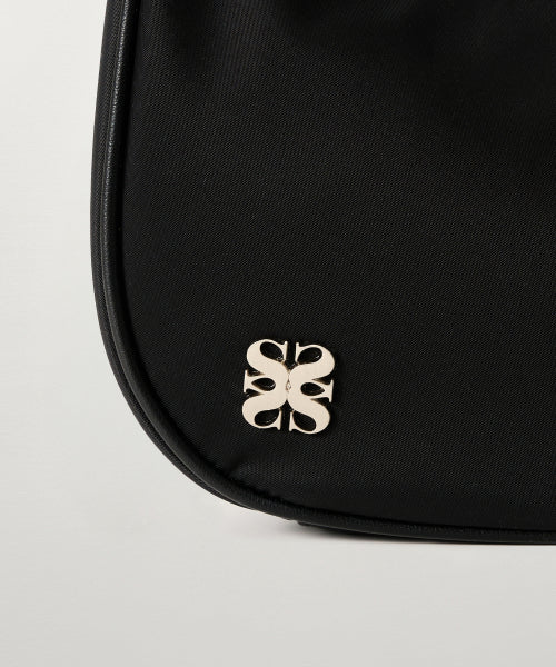 Mini Hobo Shoulder Bag Black