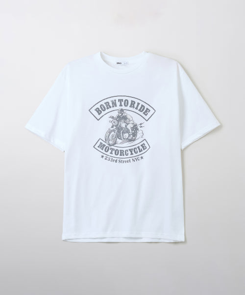 [COOL] Vintage Graphic Short-Sleeved T-shirt_SRPF37C75
