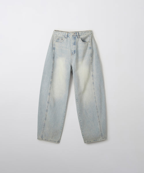 Women's Balloon Wide Jeans_SPTJF49G52