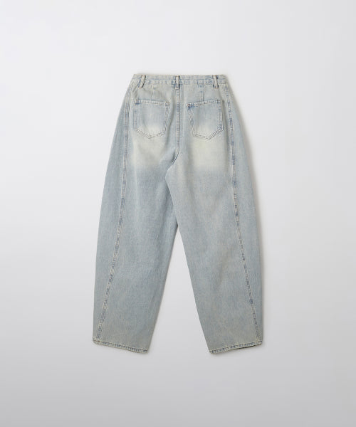 Women's Balloon Wide Jeans_SPTJF49G52