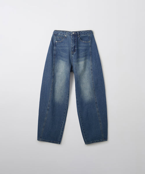 Women's Balloon Wide Jeans_SPTJF49G52