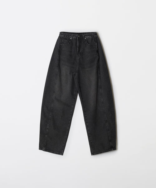 Women's Balloon Wide Jeans_SPTJF49G52