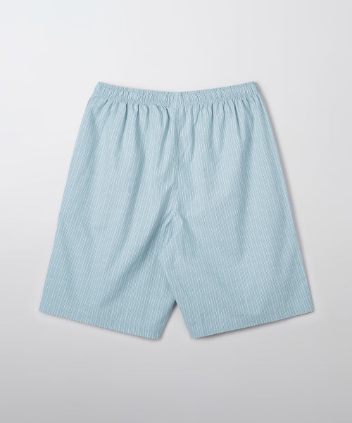 [COMFORT] Cotton Stripe Half-Length Pants Pajamas_SPLOFA9A02