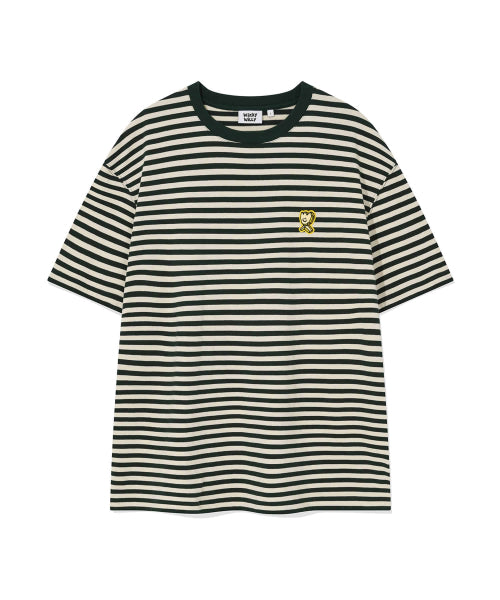 Graphic Kiki Stripe Short Sleeve T-shirt (2 colors)