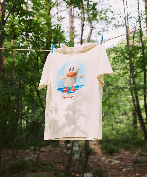 [SOOOL COLLABORATION] COOL COTTON OL-DUCK GRAPHIC T-SHIRT