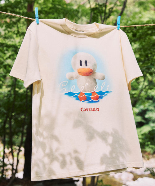 [SOOOL COLLABORATION] COOL COTTON OL-DUCK GRAPHIC T-SHIRT