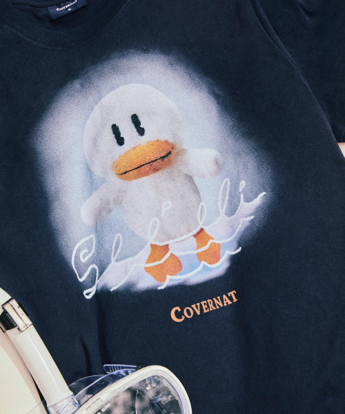 [SOOOL COLLABORATION] COOL COTTON OL-DUCK GRAPHIC T-SHIRT