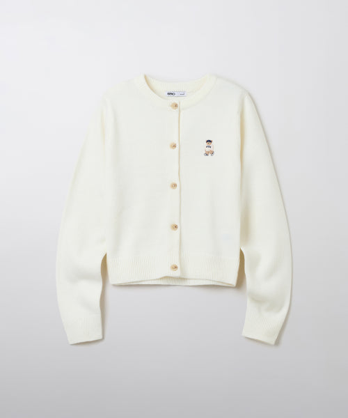 (Woody) Cropped cardigan_SPCKF49G50