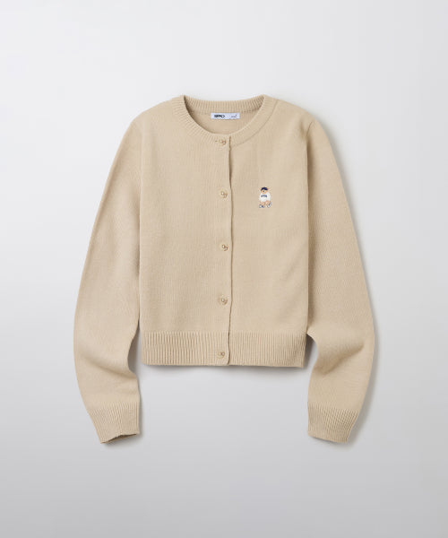 (Woody) Cropped cardigan_SPCKF49G50