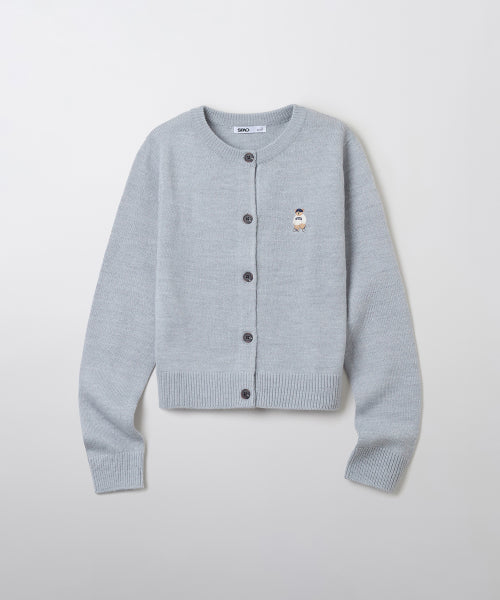 (Woody) Cropped cardigan_SPCKF49G50