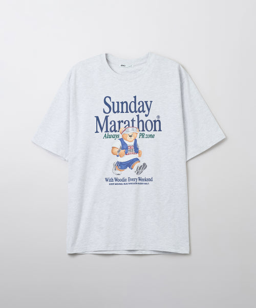 (Woody) Running Heritage Short-sleeved T-shirt_SPRPF37C50