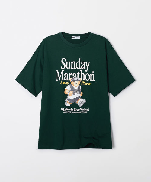 (Woody) Running Heritage Short-sleeved T-shirt_SPRPF37C50