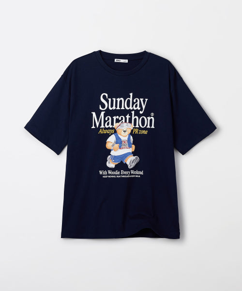 (Woody) Running Heritage Short-sleeved T-shirt_SPRPF37C50