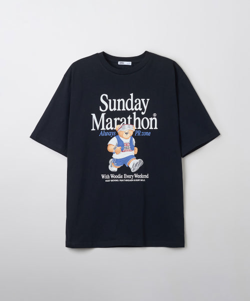 (Woody) Running Heritage Short-sleeved T-shirt_SPRPF37C50