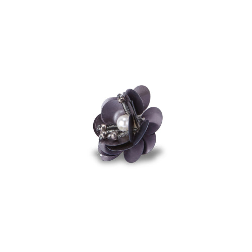 Sparkle Flower Cham Black FLOTFA3A16
