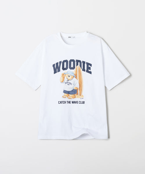 (Woody) Surf Heritage Short-Sleeved T-Shirt_SRPF37C51