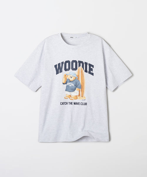 (Woody) Surf Heritage Short-Sleeved T-Shirt_SRPF37C51