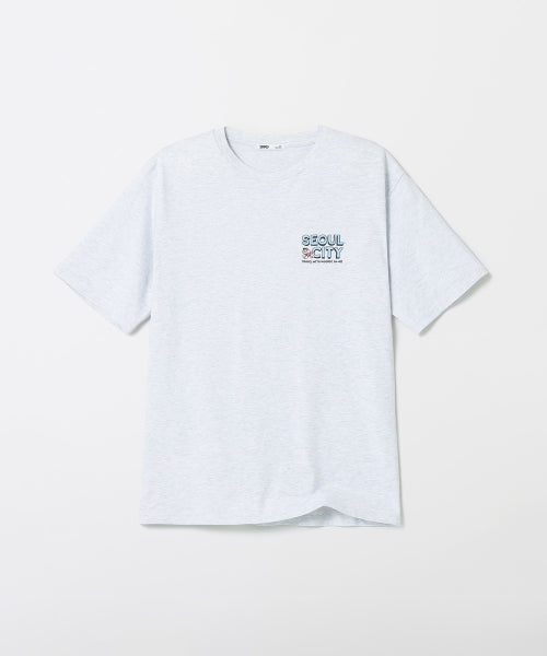 (Woody) Seoul Tour Short-Sleeved T-Shirt_SPRPFA9C72