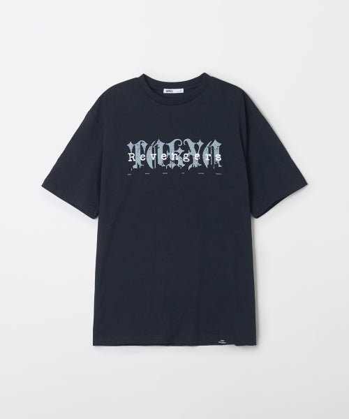 [Tokyo Revengers] Short-sleeved T-shirt (BLACK)_SPRLF38U10