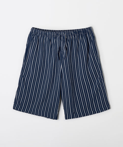 [COMFORT] Soft Stripe Half-Length Pants Pajamas_SPLOFA9A03