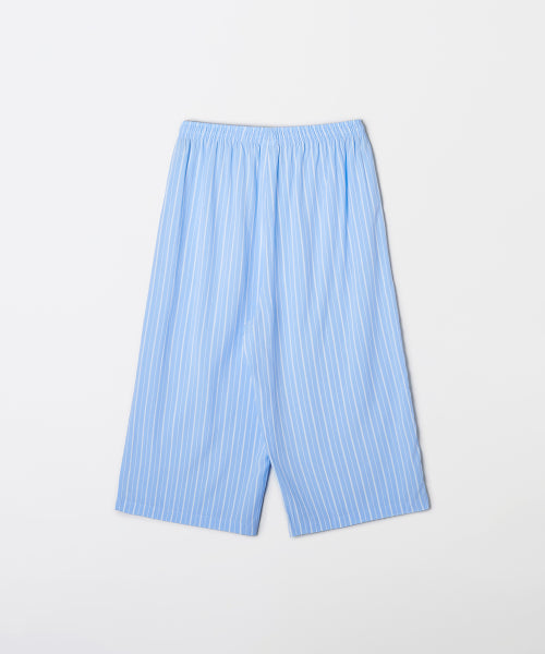 [COMFORT] Soft Stripe Capri Pants Pajama_SPLOFA9A04