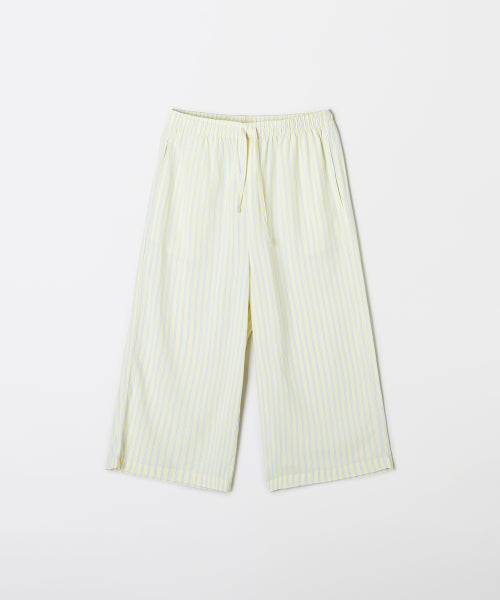 [COMFORT] Soft Stripe Capri Pants Pajama_SPLOFA9A04