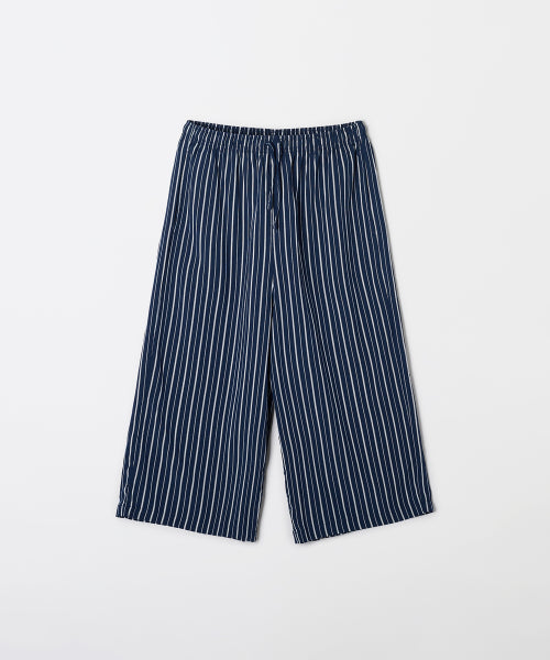 [COMFORT] Soft Stripe Capri Pants Pajama_SPLOFA9A04