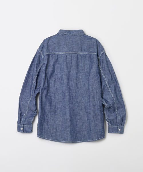 Shambray Regular Fit Shirt_SPYJF49C02
