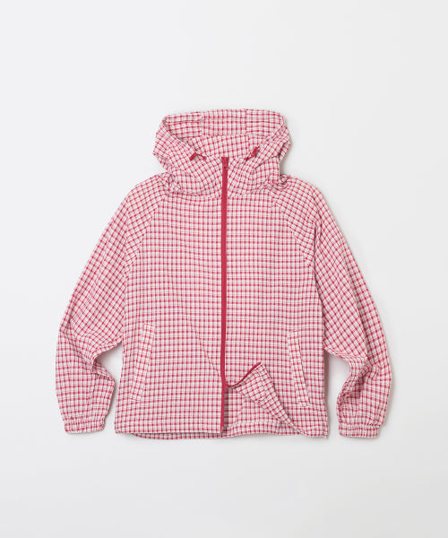 Women Check Windbreaker_SPJF49GY3