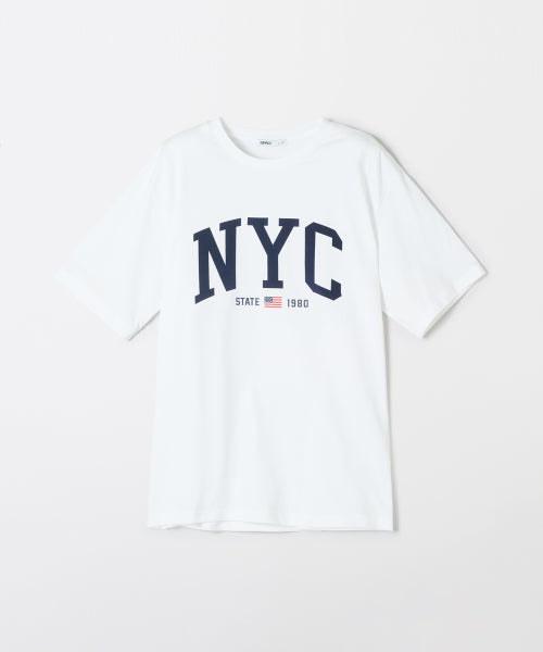 NYC Graphic Short-sleeved T-shirt_SPRPF38C61