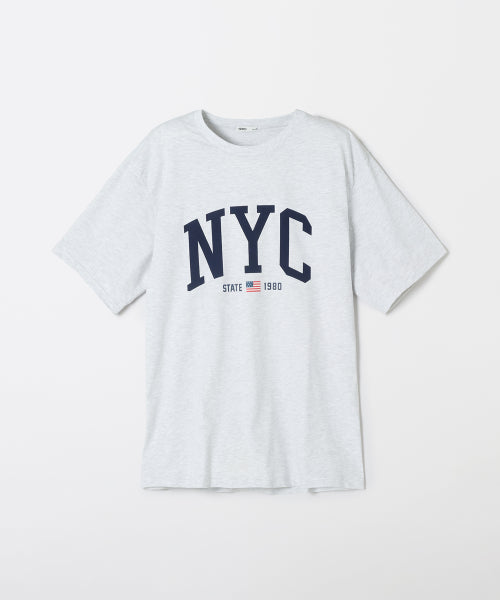 NYC Graphic Short-sleeved T-shirt_SPRPF38C61