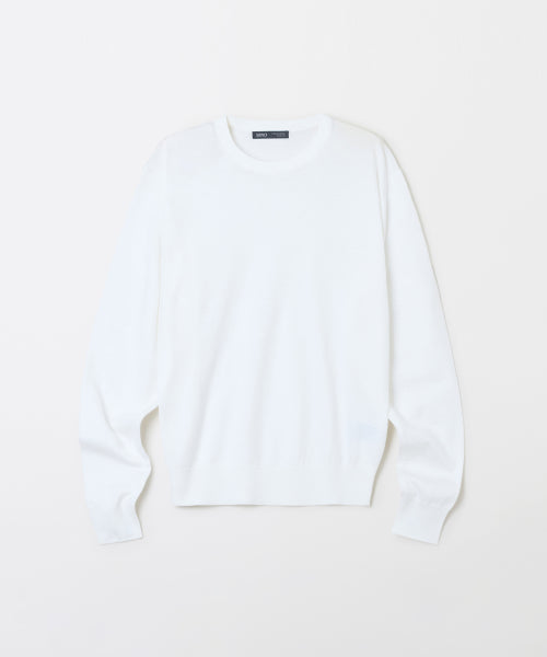 [Merino Wool Blend] Women's Round Neck Knitwear_SPKWF49W05